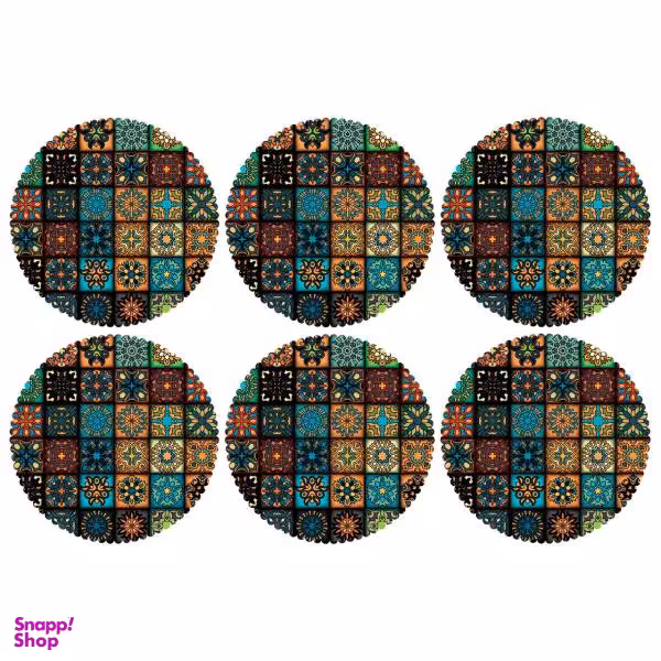 زیر بشقابی کد U2-42076 ست 6 عددی