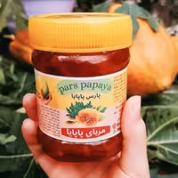 مربای پاپایا 450 گرمی بسیار مقوی و خوشمزه و بهداشتی و ارگانیک