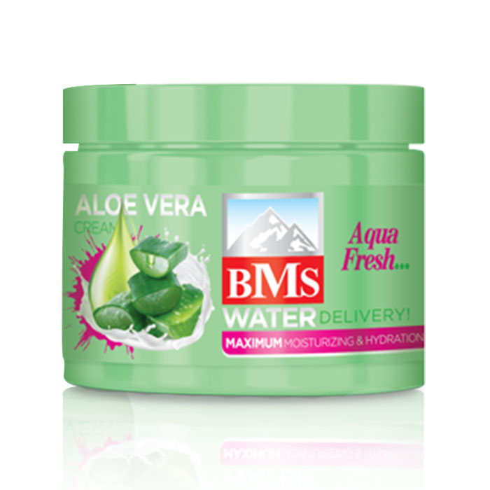 کرم مرطوب کننده کاسه ای آلوئه ورا بی ام اس BMS حجم 200 میلی لیتر