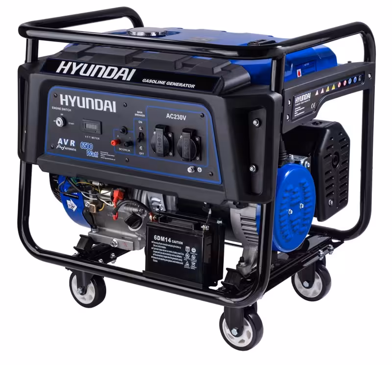 موتور برق بنزینی هیوندای مدل  HG7525-PG