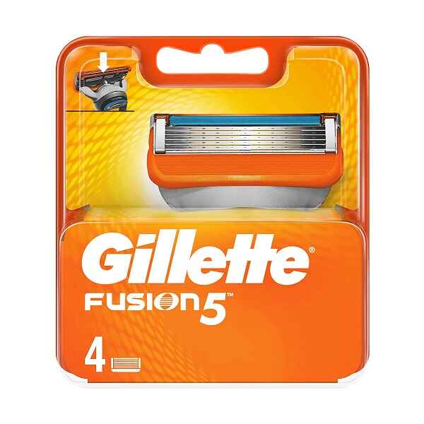 تیغ یدک ژیلت GILLETTE مدل فیوژن  FUSION5 بسته 4 عددی | اصل آلمان
