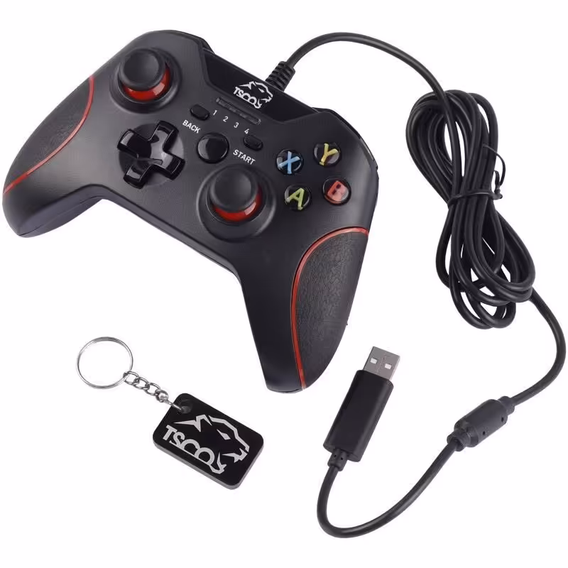 گیم پد TG-120 تسکو نوع اتصالباسیم نوع رابطUSB قابلیت اتصال به PS3PC اندروید