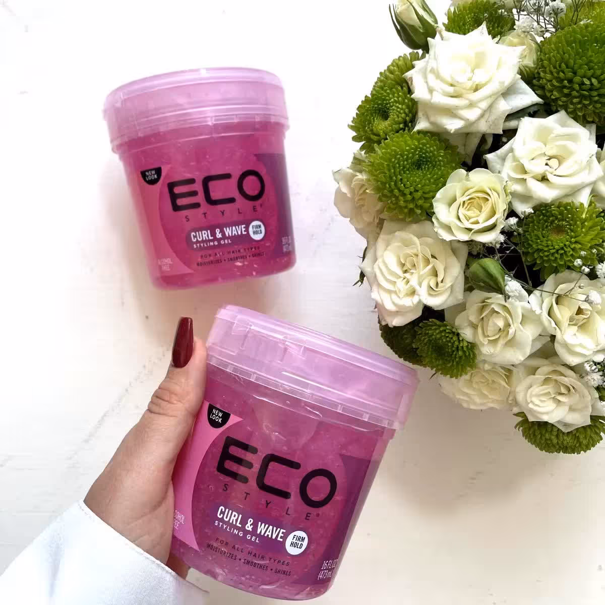 ژل استایل موی فر و حالت دار اکو ECO Curl And Wave Styling Gel 236ml - دلبر بیوتی|فروشگاه اینترنتی دلبر بیوتی