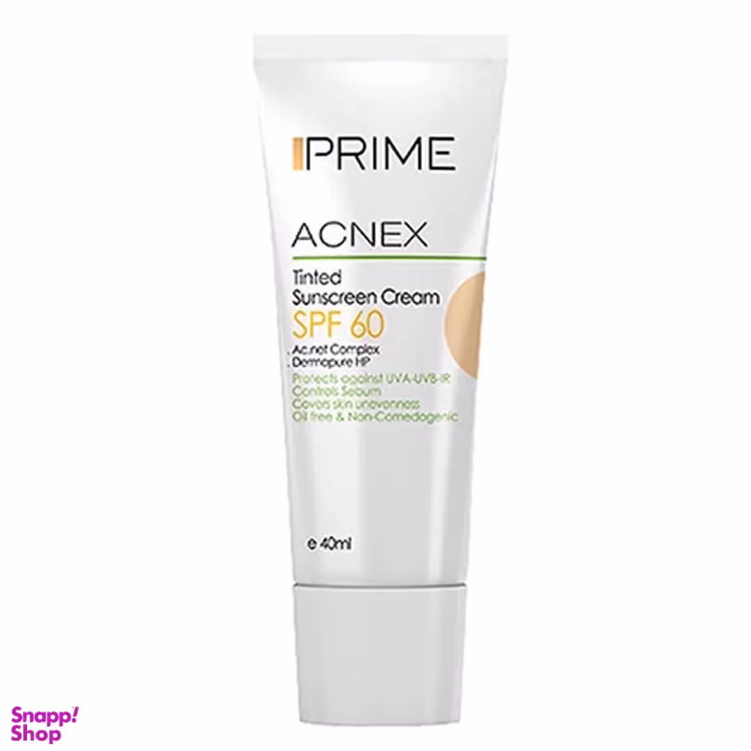 کرم ضد آفتاب پریم مدل Acnex Tinted حجم 40 میلی‌‌ لیتر