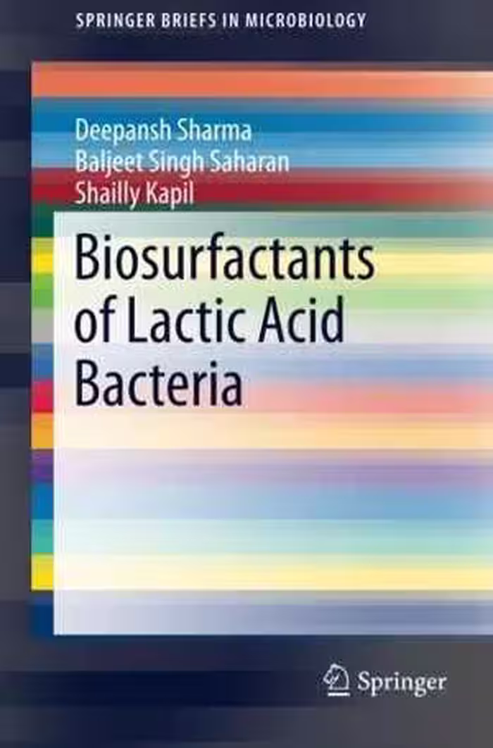 [PDF] دانلود کتاب Biosurfactants Of Lactic ACId Bacteria, 2016