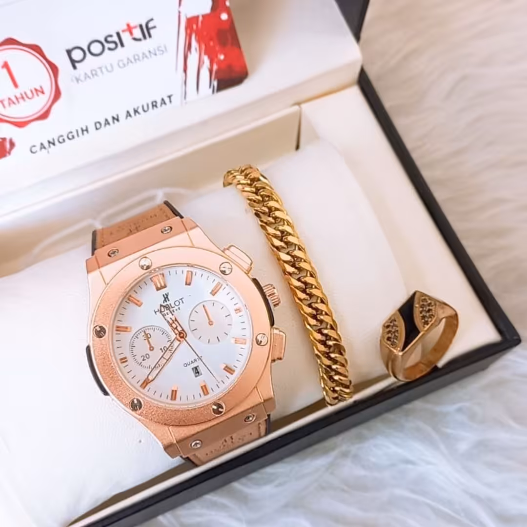 ساعت و دستبند 
