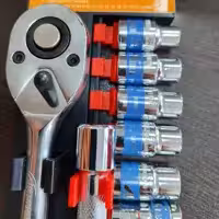 ست  12 عددی بکس  ریلی صنعتی برند معروف  کینگ پاور ارسال رایگان درایو یک دوم جنس کروم وانادیوم تکنولوژی آلمان 