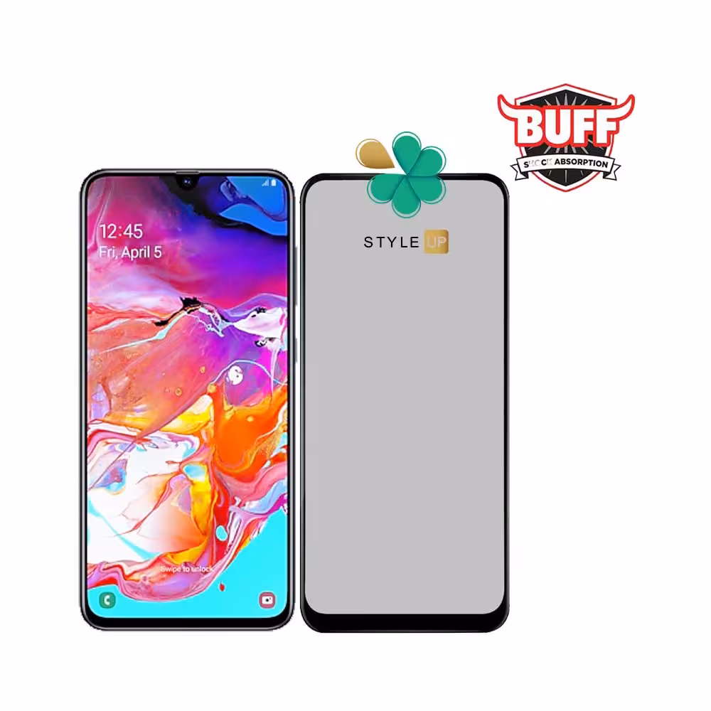 محافظ صفحه گلس گوشی سامسونگ Galaxy A70 مدل Buff 5D Matte