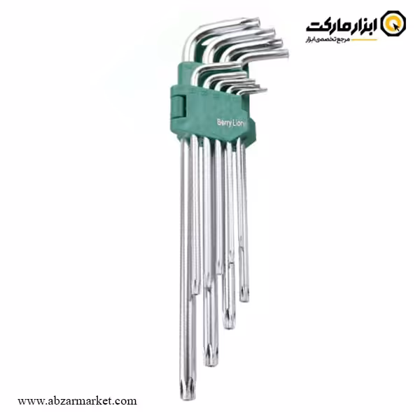 آچار آلن ستاره ای برلیون کارتی فوق بلند 9 عددی مدل 062109578