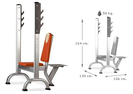 میز پرس سرشانه BH SHOULDER PRESS BENCH