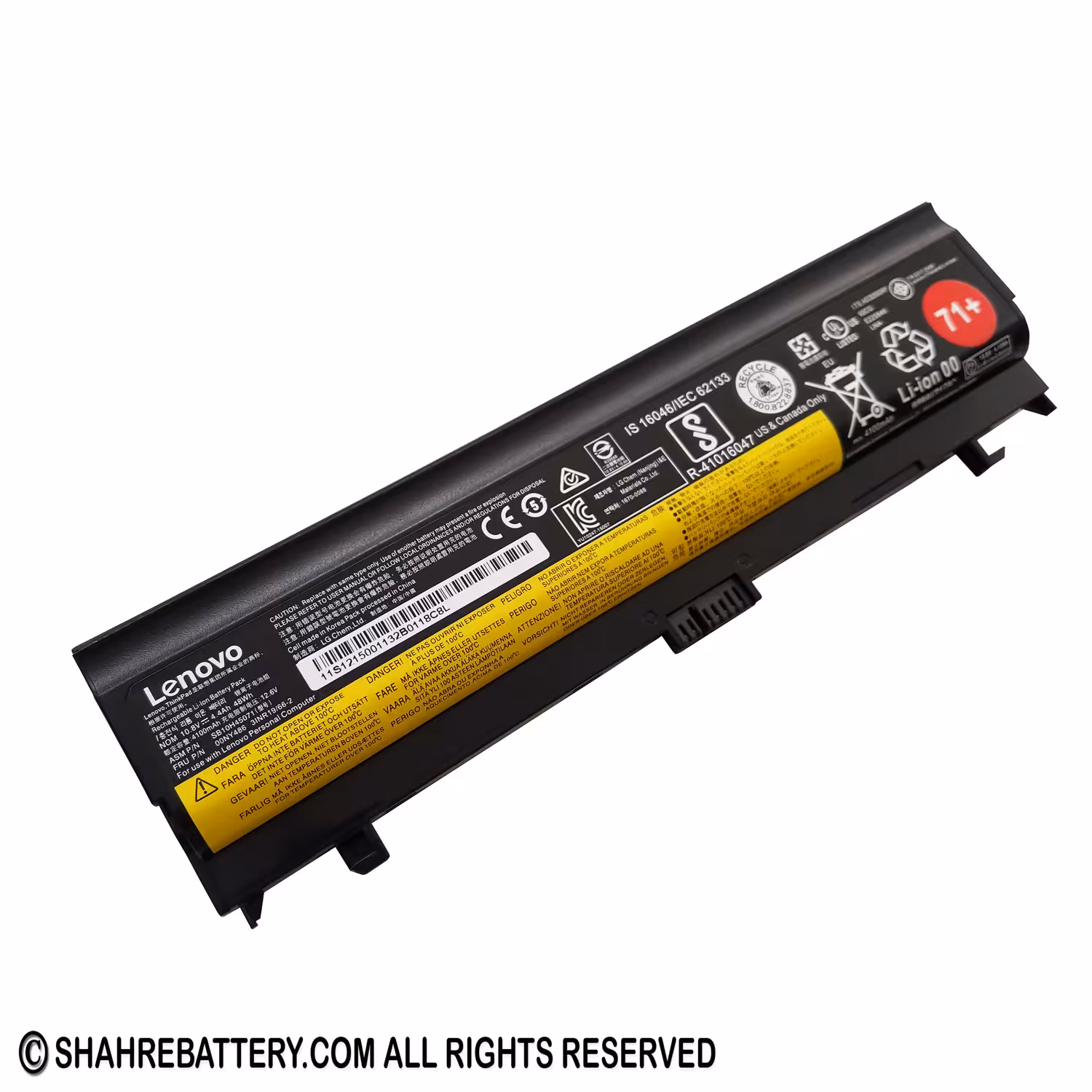 باتری اورجینال لپ تاپ لنوو Lenovo ThinkPad L560 L570 00NY486