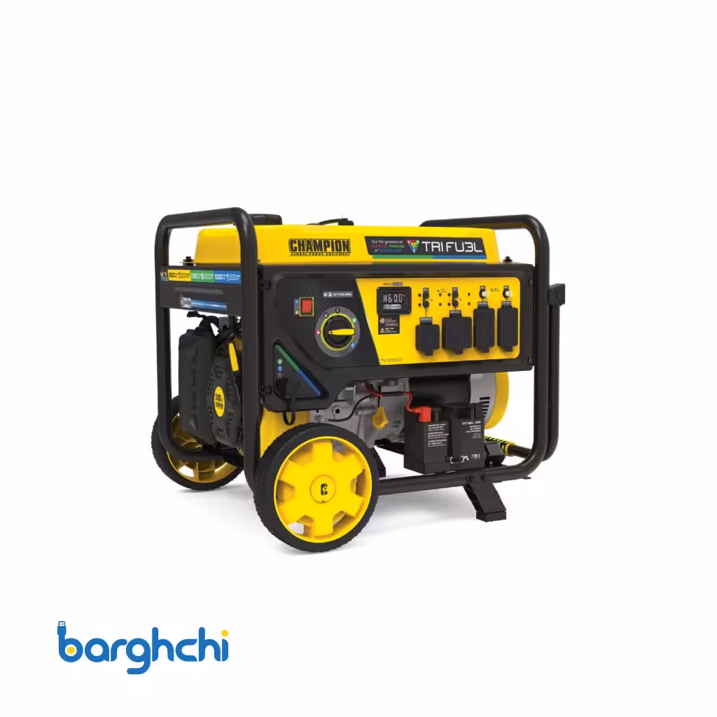 موتور برق گاز سوز سه فاز 11500 وات چمپیون مدل 800416