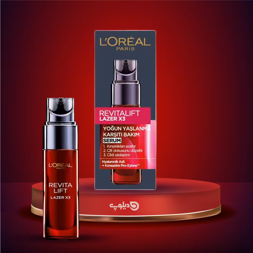 سرم ضدچروک‌ لیزر لورال Loreal مدل REVITALIFT LAZER X3