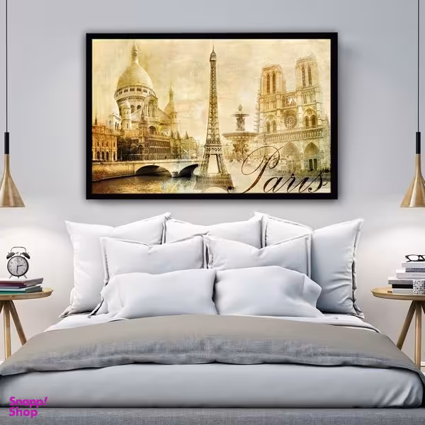 تابلو بکلیت طرح برج ایفل مدل B-s394