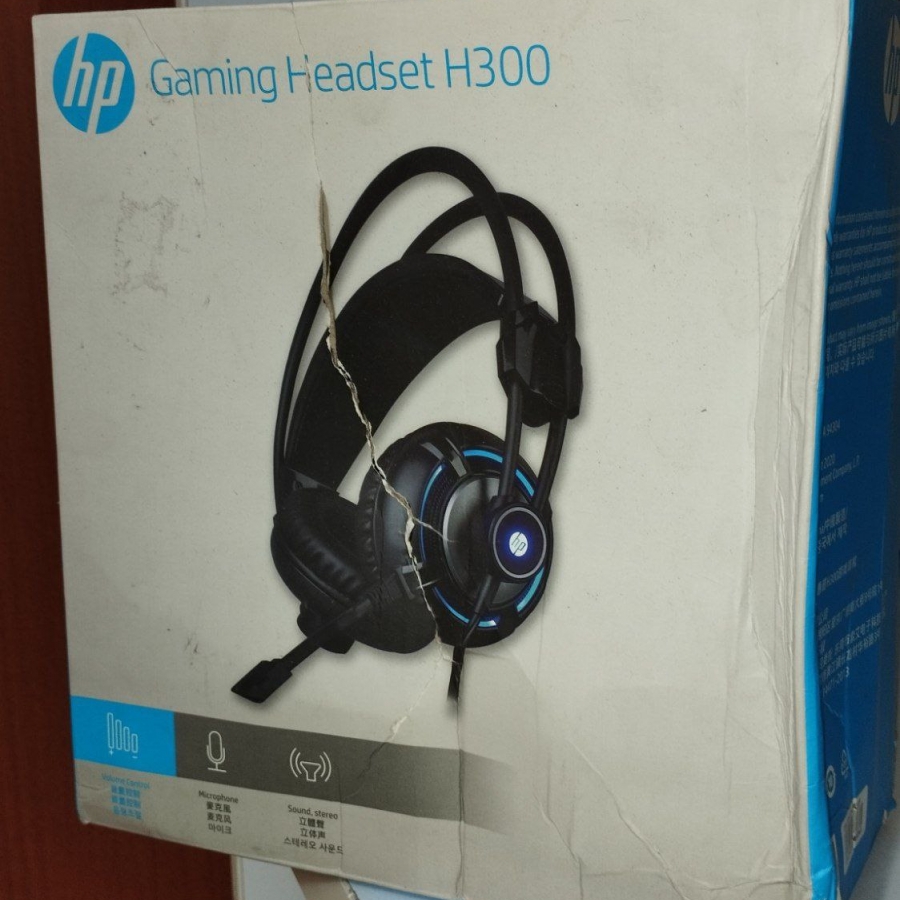 هدست گیمینگ gaming headset h300 (بستهبندی آسیب دیده)