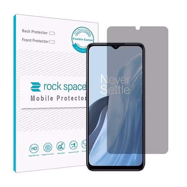 گلس وان پلاس Nord N300 مدل نانو هیدروژل پرایوسی برند راک اسپیس کد 24276S