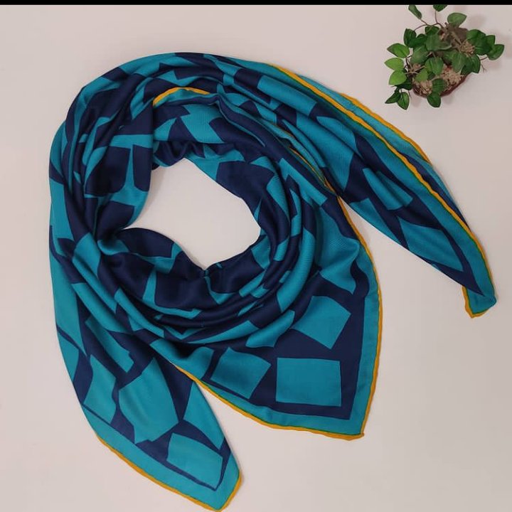 روسری قواره دار زنانه نخی درجه یک