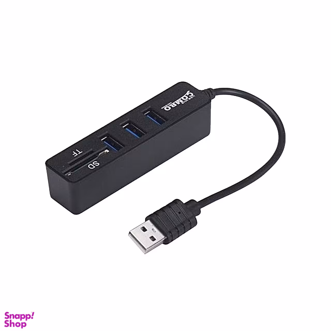 هاب USB 2.0 سه پورت وکارت خوان ایکس پی مدل hc834