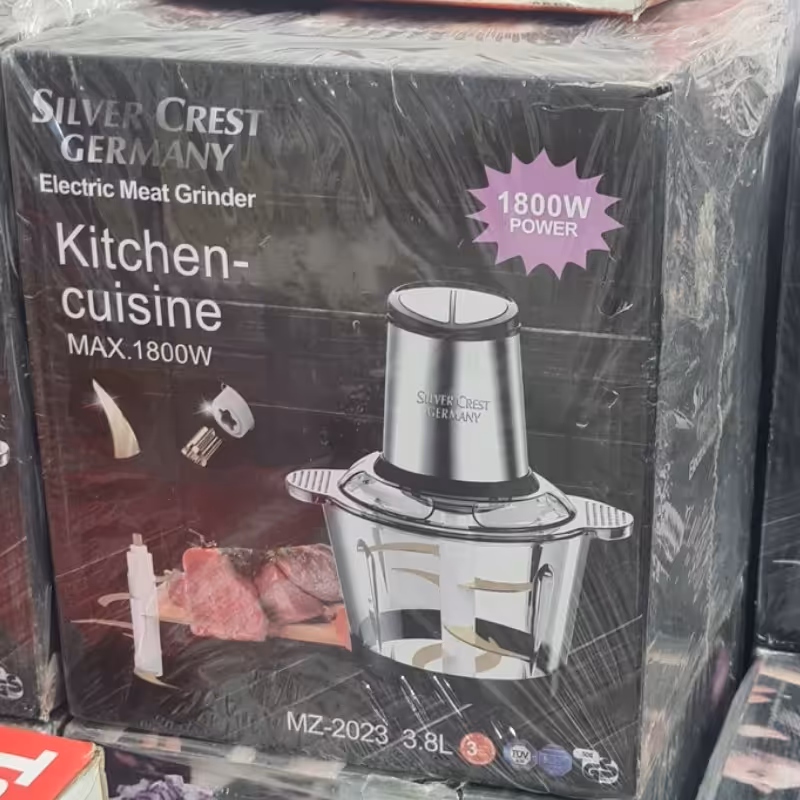 خردکن3.8لیتر سیلور کرست6تیغه تیتانیوم1800وات موتور سنگین(پس کرایه)