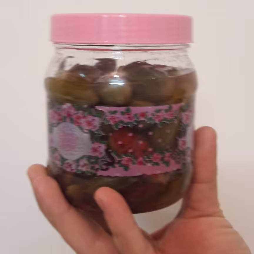 ترشی خانگی لگجی(دَک) پاک کننده کبد(500 گرمی)