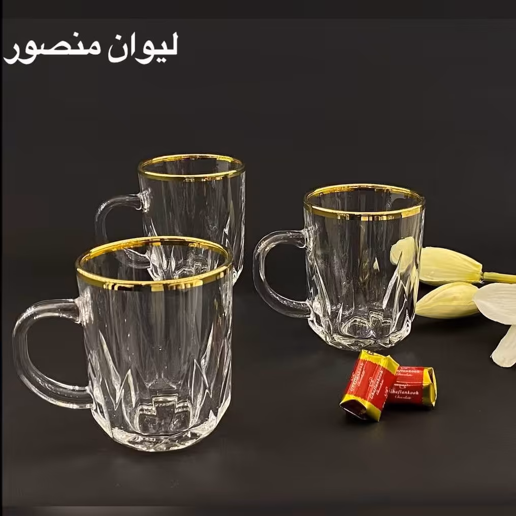 لیوان منصور لب طلا مارک بلینک مکس 