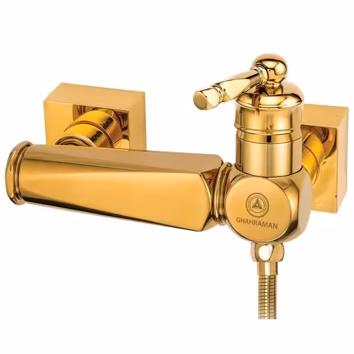 شیر مخلوط اهرمی توالتی مدل ارس طلایی براق قهرمان