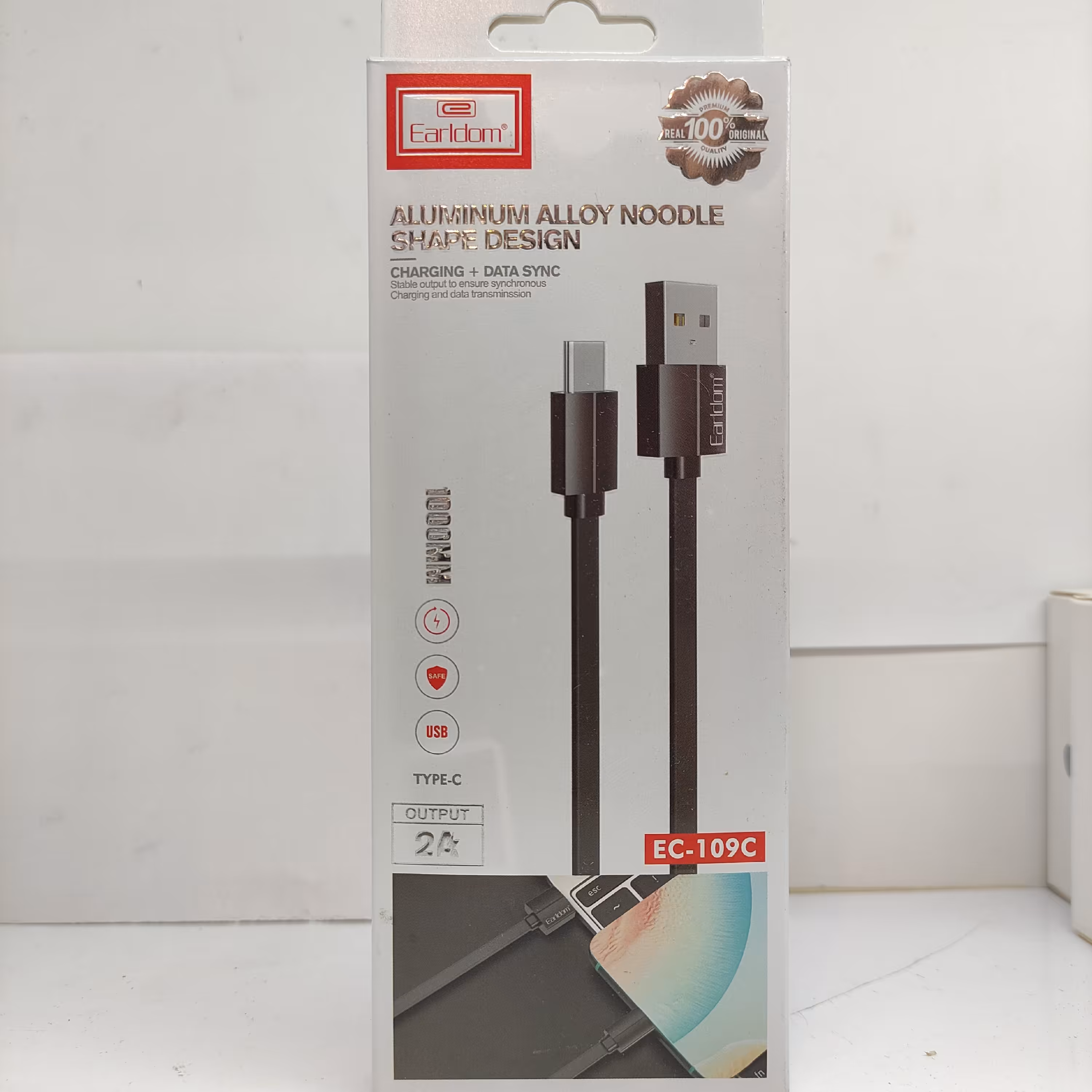 کابل شارژ  فست 2 آمپر مدل EC-109C