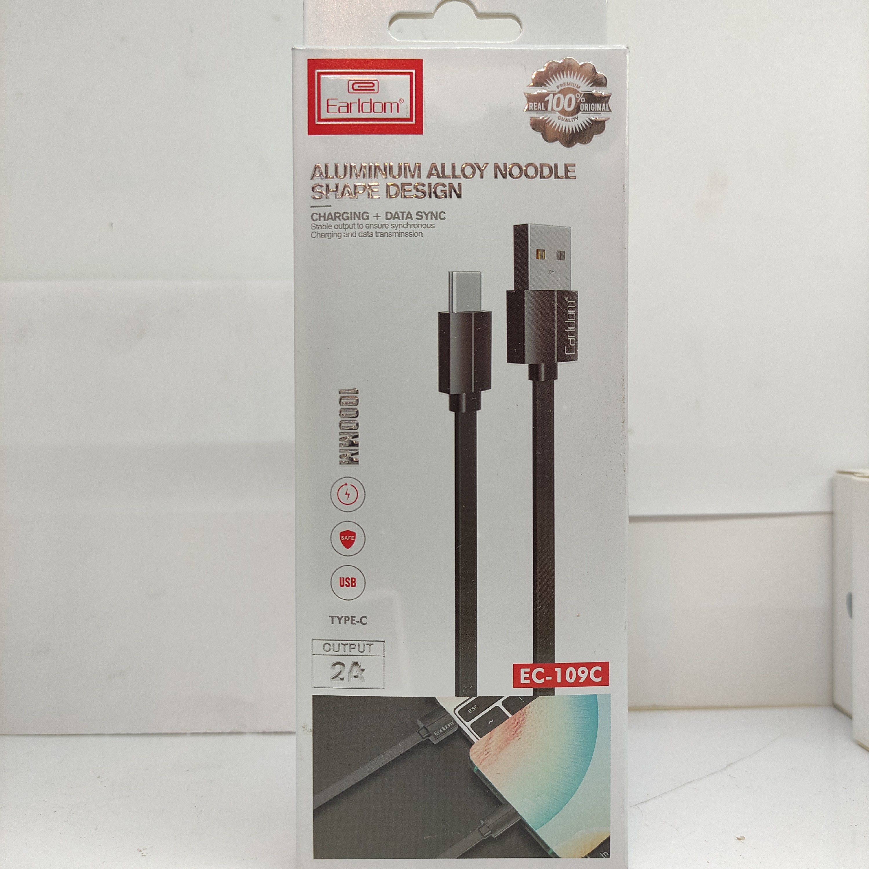 کابل شارژ فست 2 آمپر مدل EC-109C