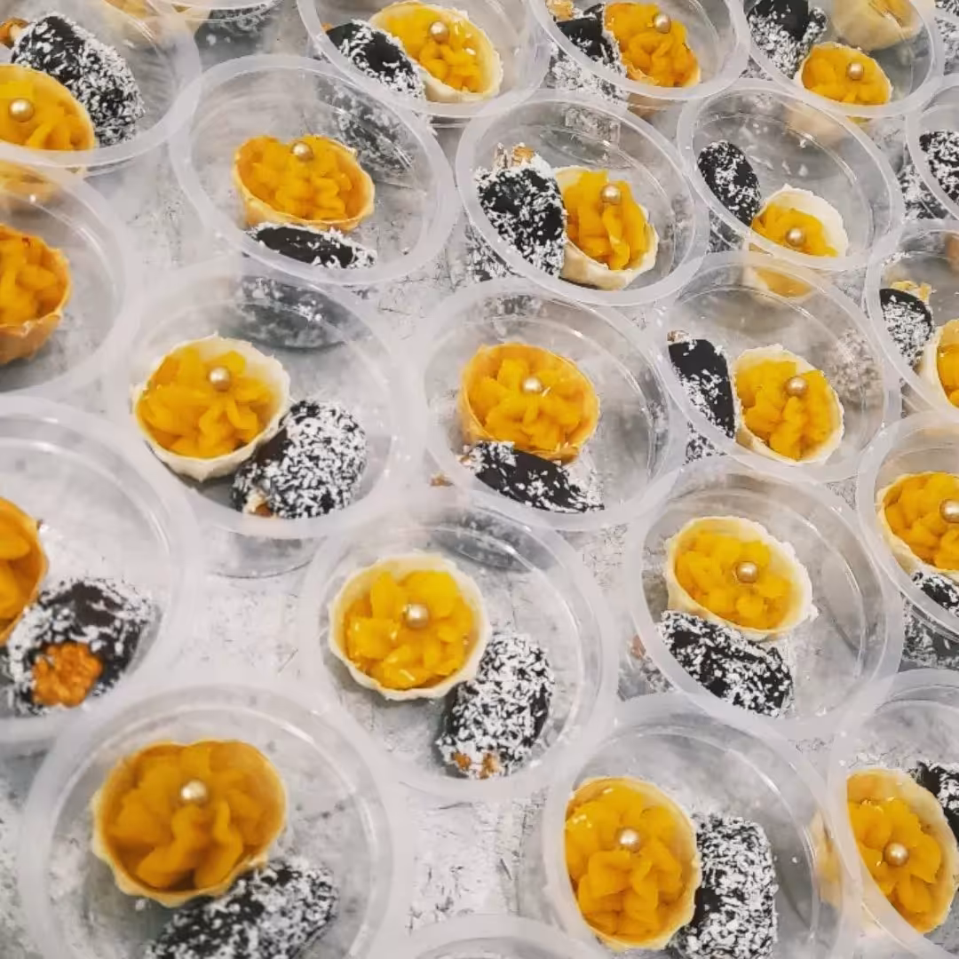 پک یک نفره حلوا و خرما مجلسی💚