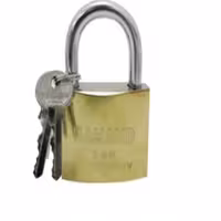 قفل آویز 50 طلایی