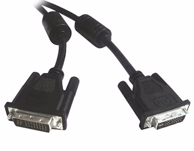 کابل DVI-I دو سر نر 5 24 پین فرانت به طول 1.5 متر