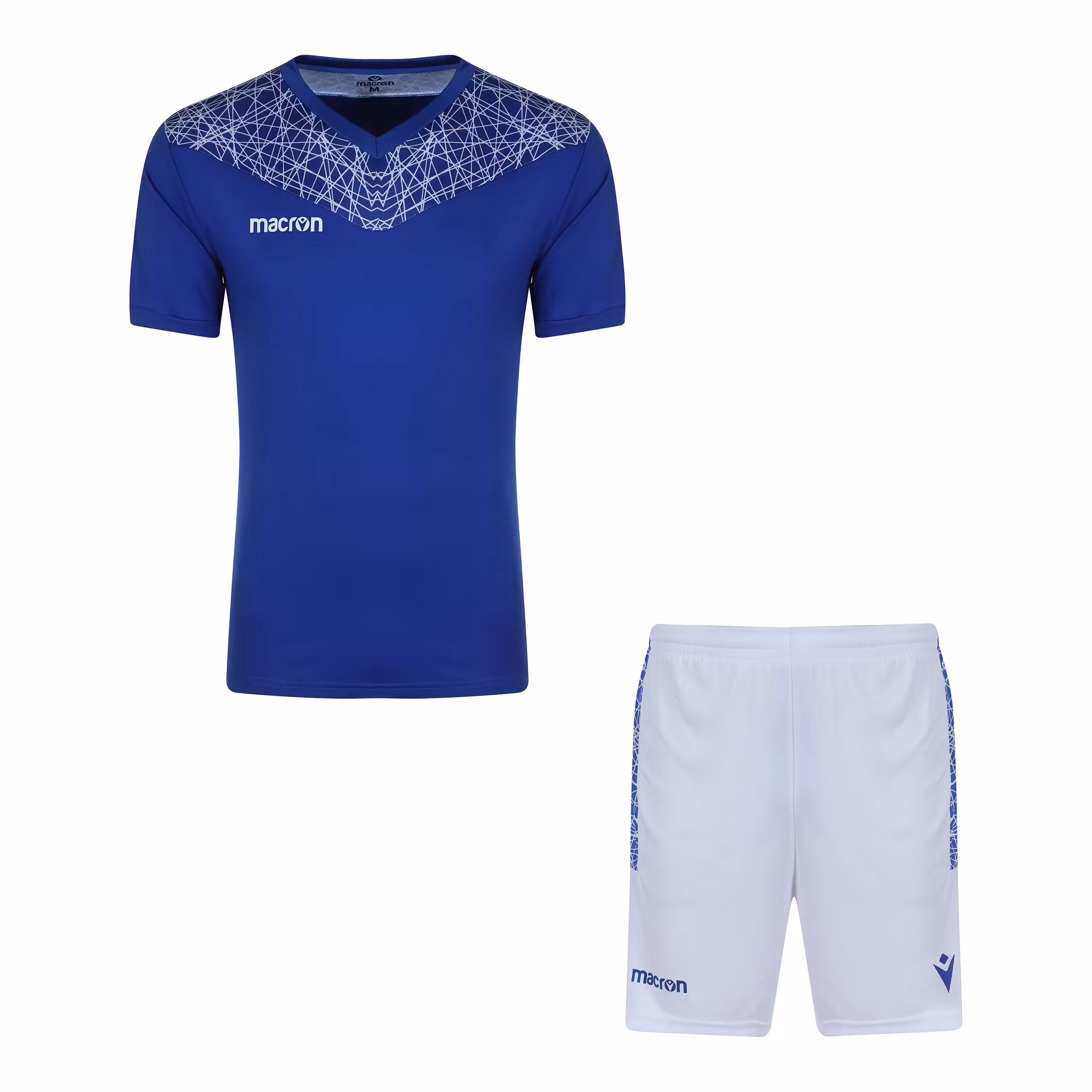 ست ورزشی پیراهن و شورت چندا رنگ آبی