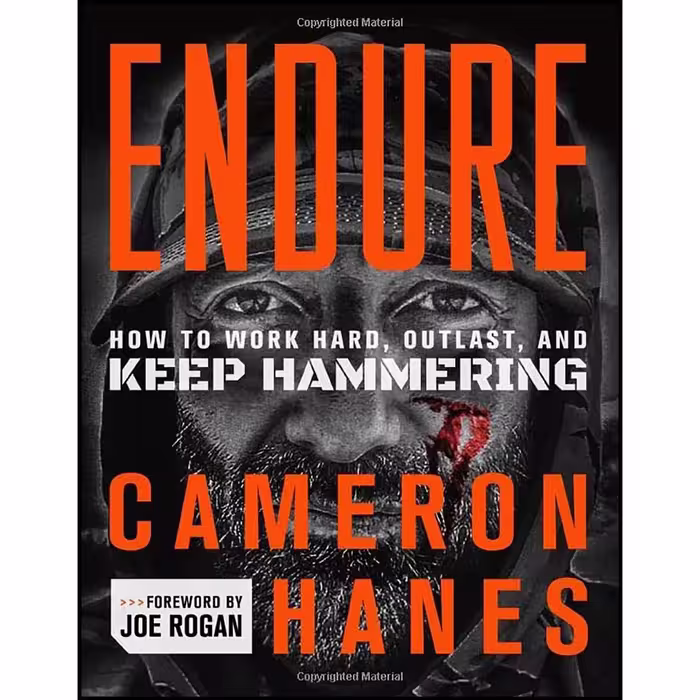 کتاب زبان اصلی Endure اثر Cameron Hanes and Joe Rogan انتشارات St Martins Press