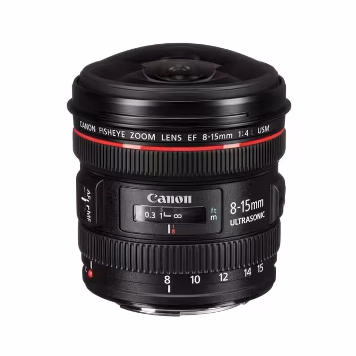 لنز کانن EF 8-15mm f/4L Fisheye USM