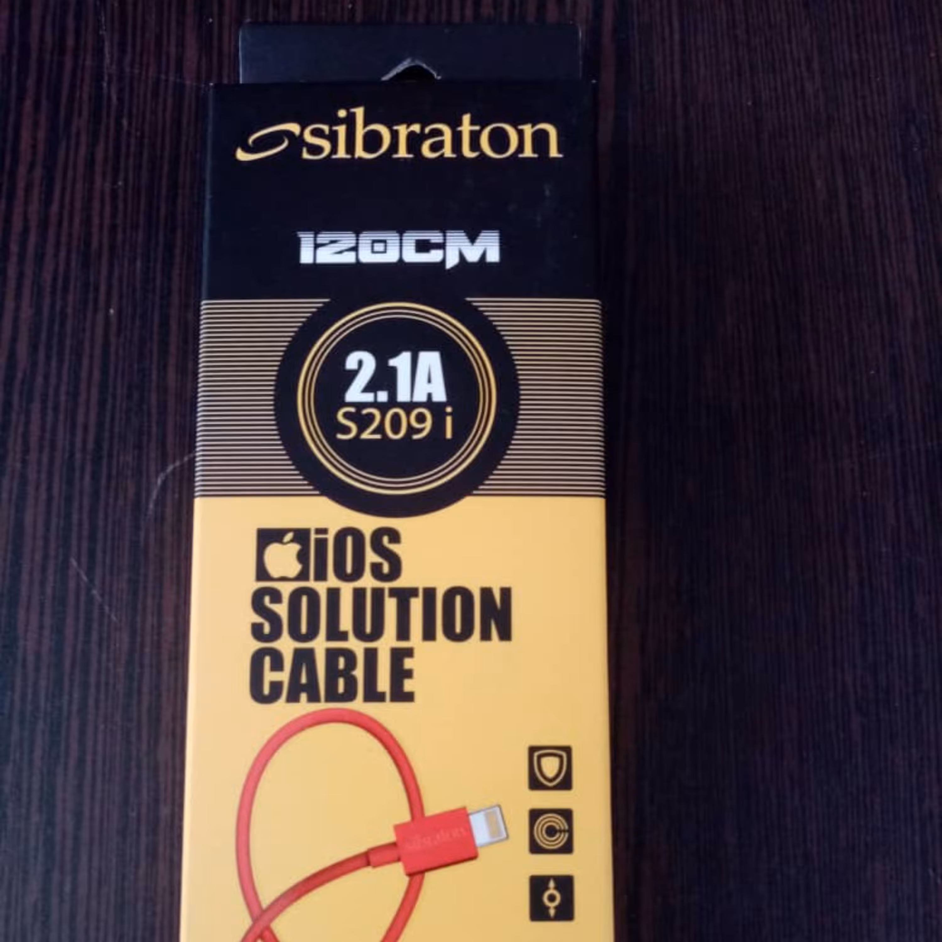 کابل شارژ SIBRATON سیبراتون ایفون مدل 209i طول 120