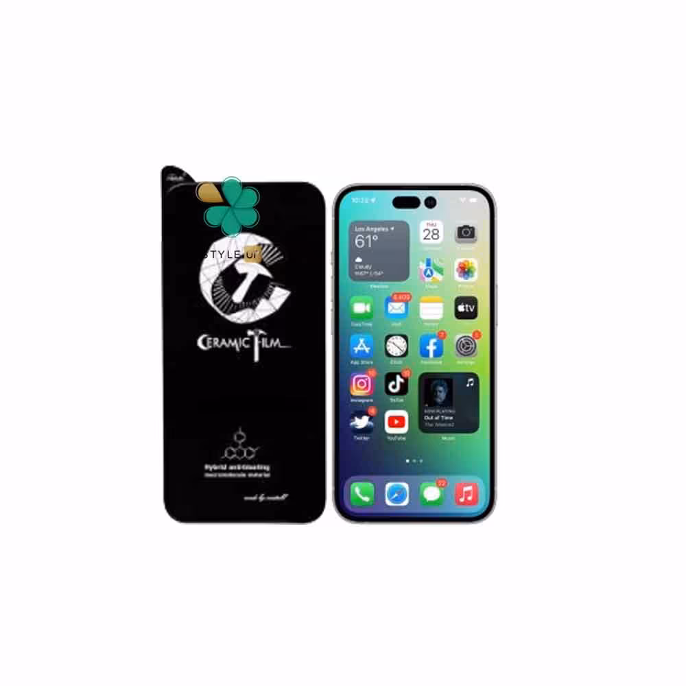 گلس سرامیکی گوشی اپل ایفون Apple iPhone 14 برند Mietubl