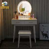 میز آرایش لامپ دار کد DMP83 - فروشگاه سه گامه
