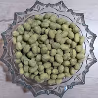 بادام زمینی طعم دار پیاز جعفری در بسته بندی های یک کیلوگرمی