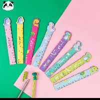 خط کش چوبی طرح دایناسور 