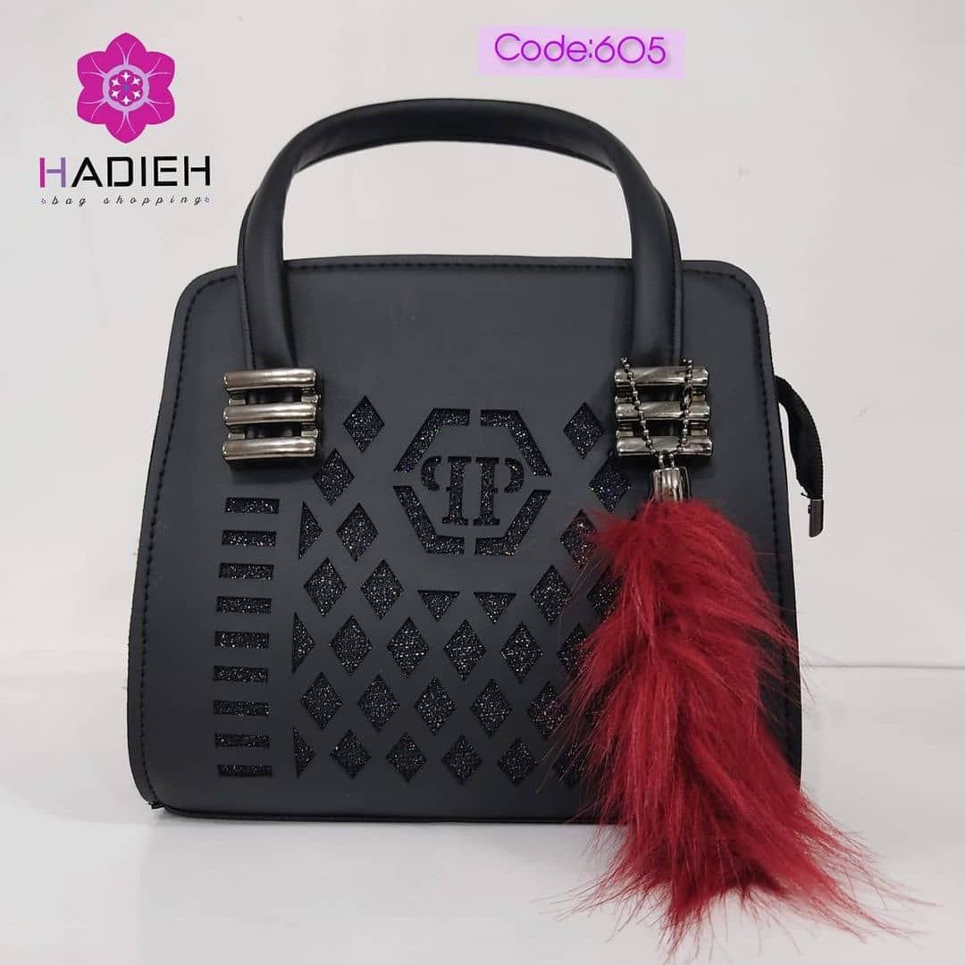 کیف مجلسی ترکیب چرم و لمه کد 1614