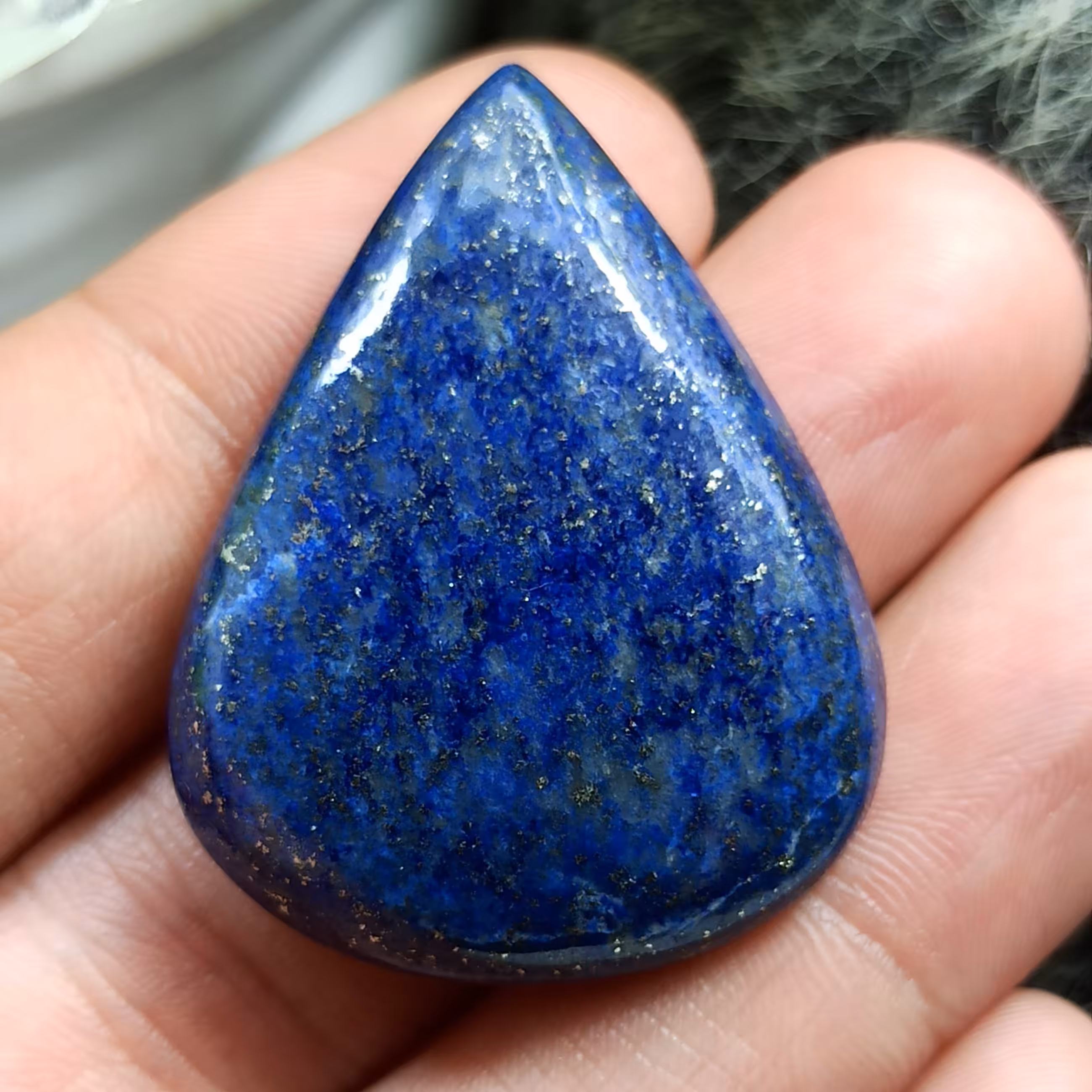 نگین لاجورد افغانستان دامله درشت کد 51