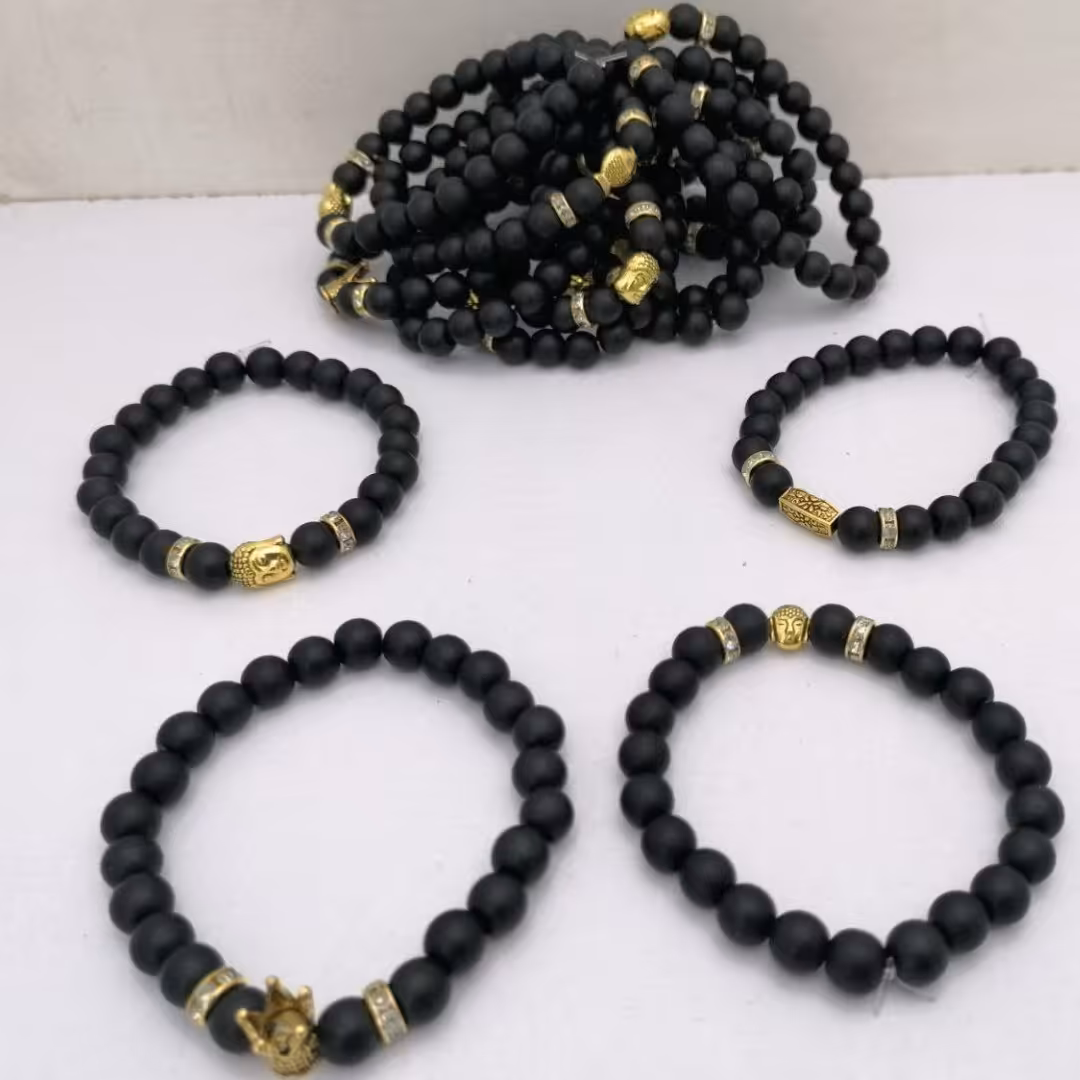 دست بند مشکی اونیکس باکیفیت و شیک