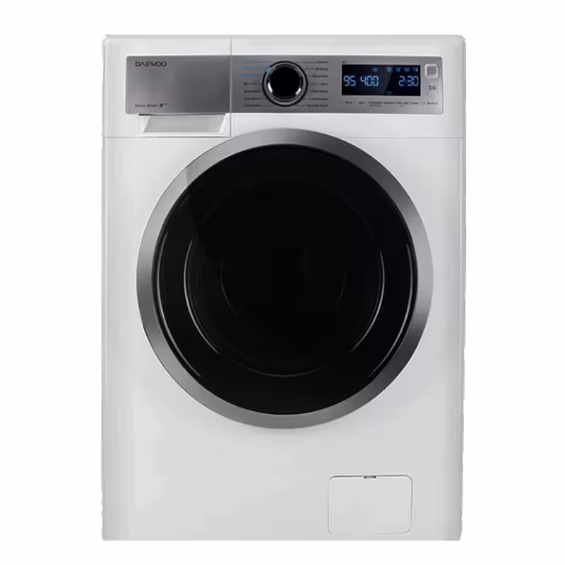 ماشین لباسشویی دوو 8 کیلویی مدل LM-860WS | شستشوی حرفه‌ای و کم‌مصرف