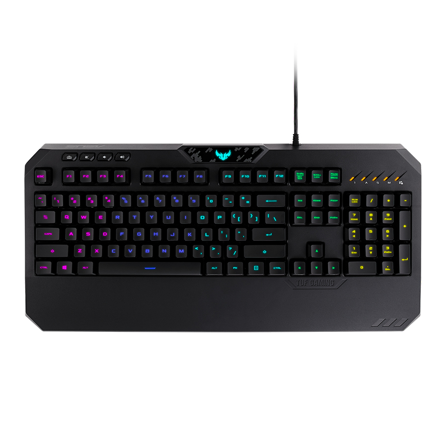 قیمت و خرید کیبورد گیمینگ باسیم ایسوس مدل TUF Gaming K5 RGB | یاس ارتباط