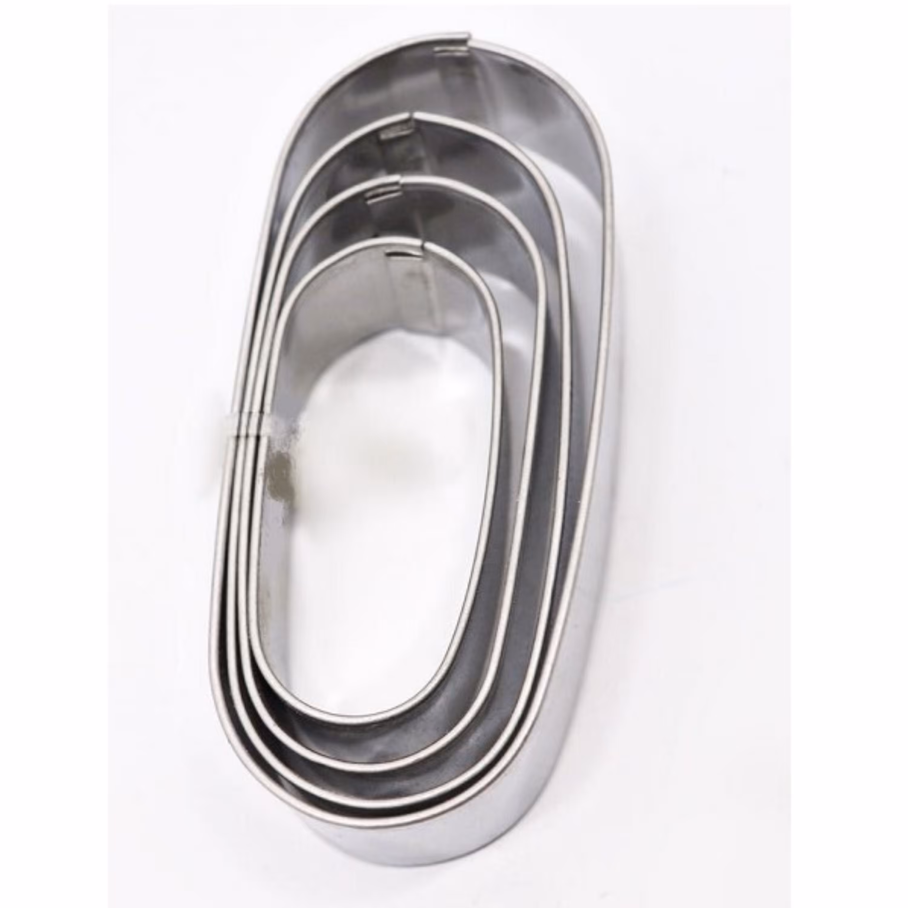 کاتر شیرینی پزی بهگز مدل شیرینی زبان مجموعه 4 عددی در سایزهای مختلف