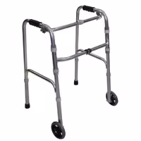 واکر حلزونی تاشو آلومینیومی چرخدار