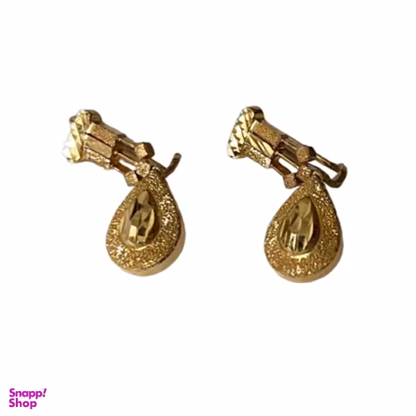 گوشواره طلا 18 عیار زنانه کد 97443