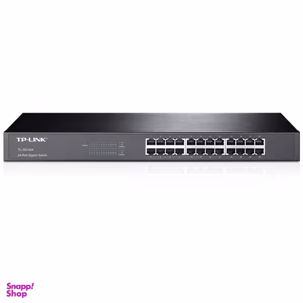 سوییچ 24 پورت گیگابیتی و رکمونت تی پی-لینک مدل TL-SG1024