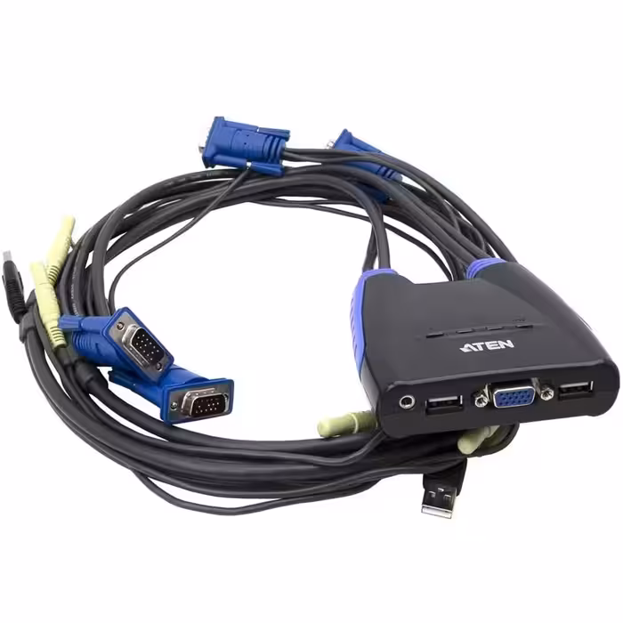 سوییچ کی وی ام آتن مدل CS64US 4-PORT USB