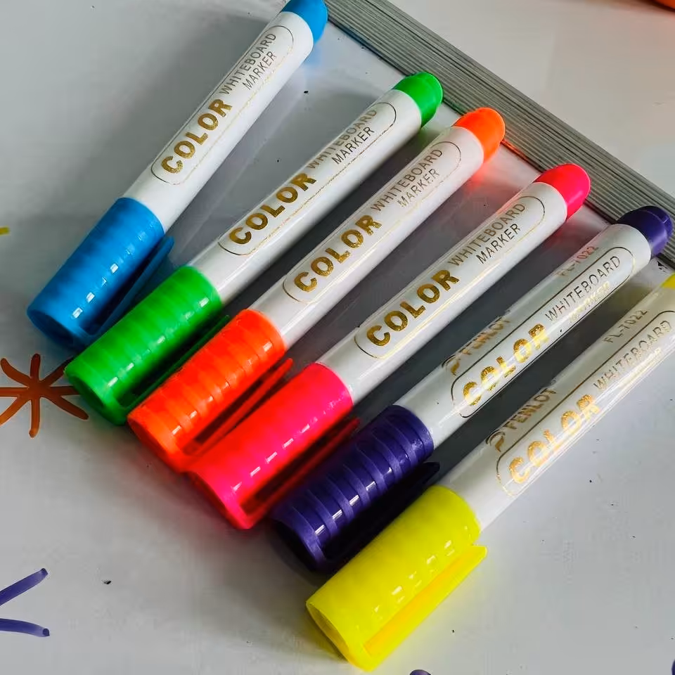 ماژیک رنگی وایت برد
6رنگ مختلف

